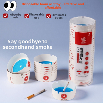 Τασάκι Moritake από ρητίνη, μιας χρήσης, παγκόσμια χρήση