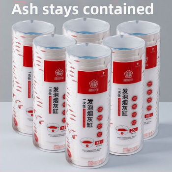 Τασάκι Moritake από ρητίνη, μιας χρήσης, παγκόσμια χρήση