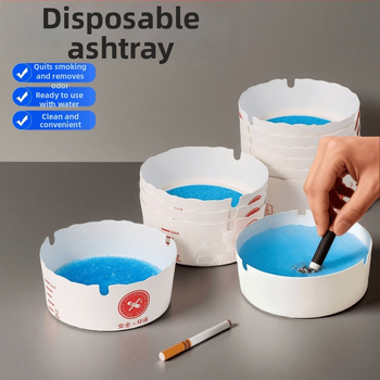 Τασάκι Moritake από ρητίνη, μιας χρήσης, παγκόσμια χρήση