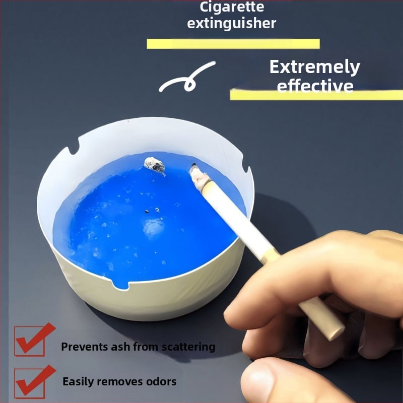 Τασάκι Moritake από ρητίνη, μιας χρήσης, παγκόσμια χρήση