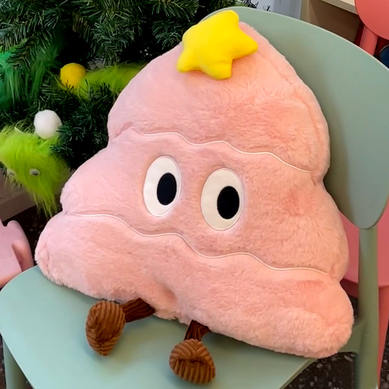 Jastuk s fleec navlakom i PP pamukom punjenjem, izšivena obrada, crtani stil