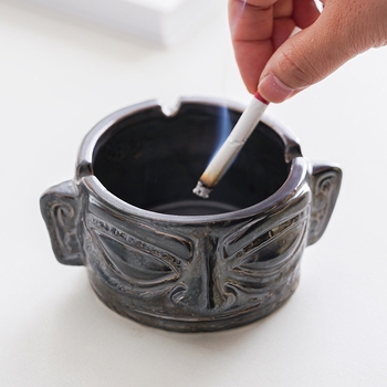 Keramički pepeljara ukras, klasični stil, kolekcionarski, šifra Py-895gf, kutija 20 komada