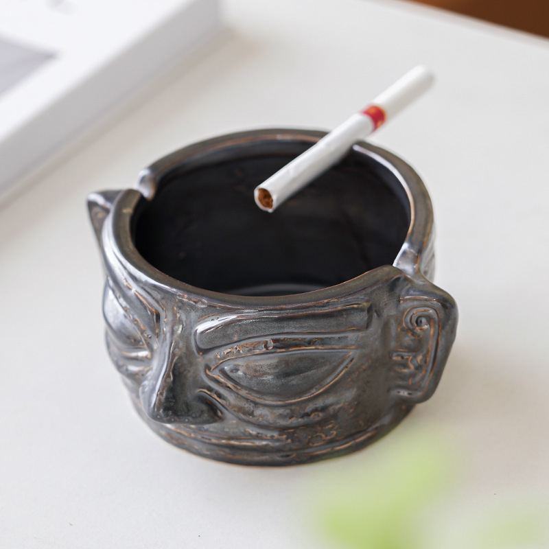 Keramički pepeljara ukras, klasični stil, kolekcionarski, šifra Py-895gf, kutija 20 komada