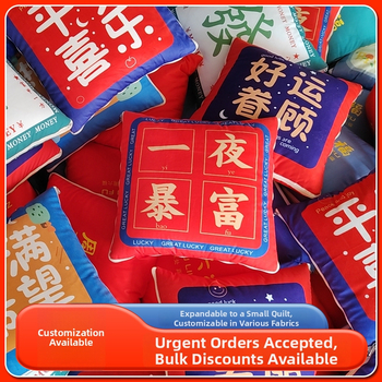 2-u-1 jastuk i deka za odmor u uredu i putovanje automobilom, navlaka od pamuka i lana, PP pamuk punilo, vezena tkanina, moderni minimalistički stil