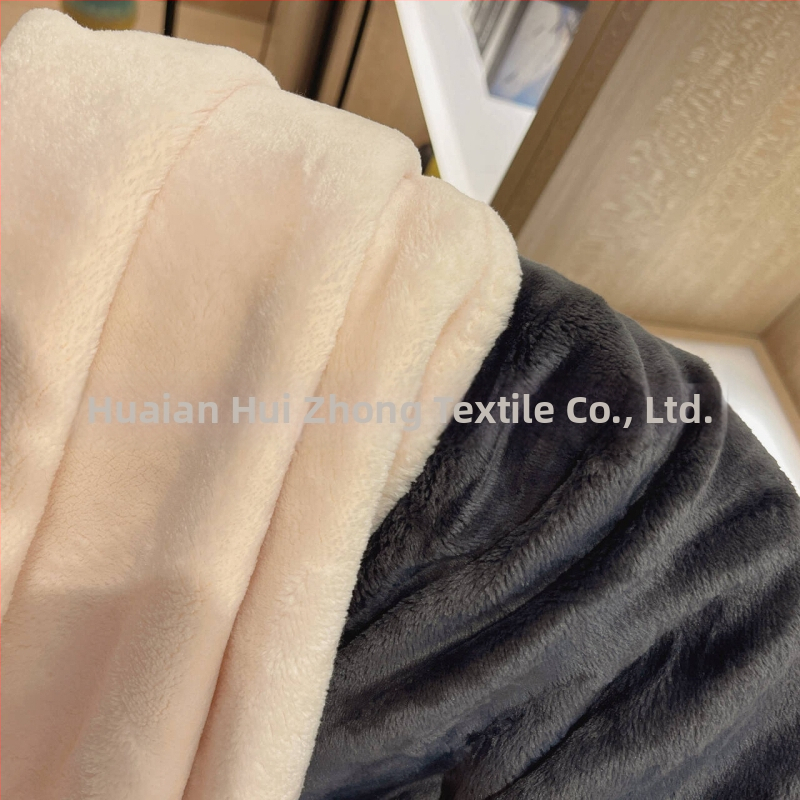 Hrubá flanelová deka, jednotný vzor, moderný minimalistický štýl, prispôsobiteľná, multifunkčná