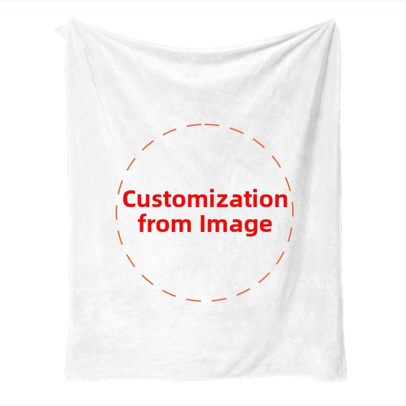 Dvojstranná hrubšia flanelová deka, polyester, prispôsobiteľný dizajn, jesenné-zimné použitie, možnosti 300g/230g