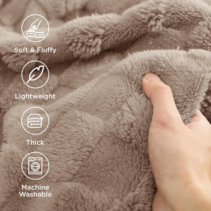 Одеяло за домашни любимци от коралов флис, полиестерни влакна, тегло под 300 g, едноцветно, лек лукс, за всеки сезон