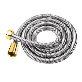 Σωλήνας ντους με παχυμένο μεγάλο εσωτερικό διάμετρο ροής, χαλκός + ανοξείδωτο ατσάλι + καουτσούκ, μοντέλο Dll, εγκατάσταση με 4 βίδες, μάρκα Bathing Mingding, μοντέρνο μινιμαλιστικό στυλ