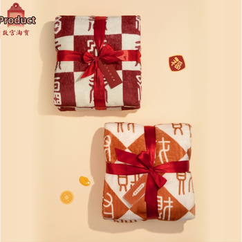 Ćebe od poliestera s flanelom, težina 230 g, za sve sezone, stil Novi kineski.