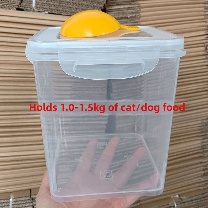 Vlagootporan spremnik za rižu, metalna konstrukcija, velika kapaciteta, moderan minimalistički stil