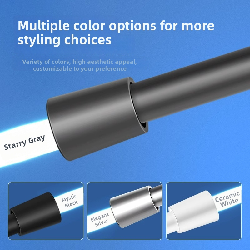 PVC σωλήνας ντους, μοντέλο 8888, σχεδίαση κατά του ξετυλίγματος, σύνδεση με βίδες, ονομαστική πίεση 60 Pa, θερμοκρασία λειτουργίας 80°C, στυλ μοντέρνο-απλό