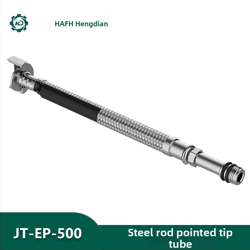 JT-EP-L Σωληνάκι εισόδου για ντους τουαλέτας με χαλκού πυρήνα, 201 παξιμάδι, 304 πλεκτός σωλήνας, 304 μεταλλικό περίβλημα