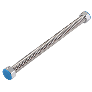 Ανοξείδωτος χάλυβας 304 εύκαμπτος σωλήνας για θερμαντήρα νερού, σπειροειδή εγκατάσταση, είσοδος/έξοδος ζεστού και κρύου νερού