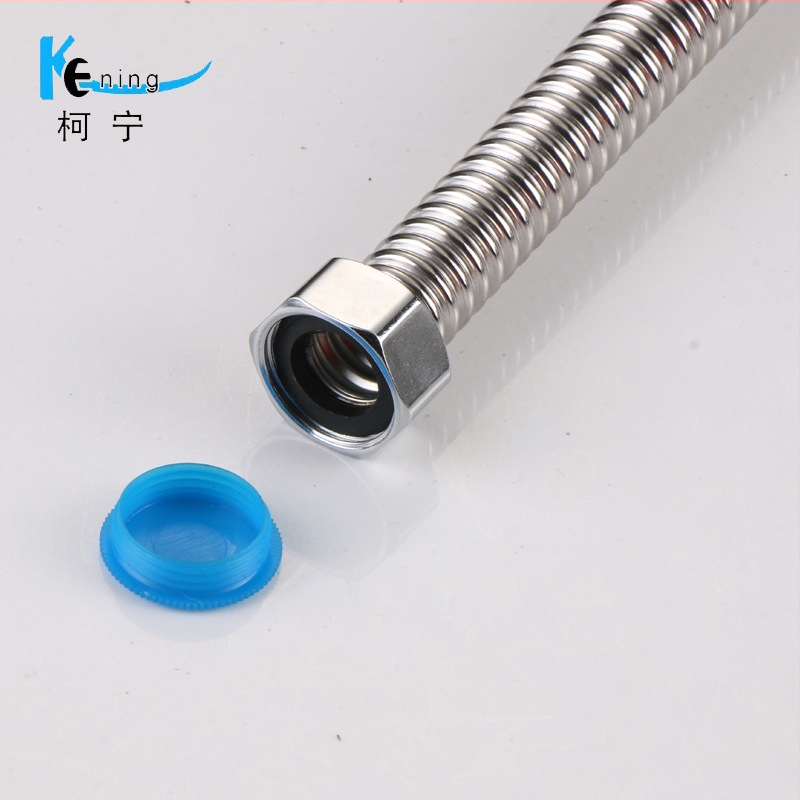 Ανοξείδωτος χάλυβας 304 εύκαμπτος σωλήνας για θερμαντήρα νερού, σπειροειδή εγκατάσταση, είσοδος/έξοδος ζεστού και κρύου νερού