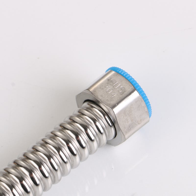 Ανοξείδωτος χάλυβας 304 εύκαμπτος σωλήνας για θερμαντήρα νερού, σπειροειδή εγκατάσταση, είσοδος/έξοδος ζεστού και κρύου νερού