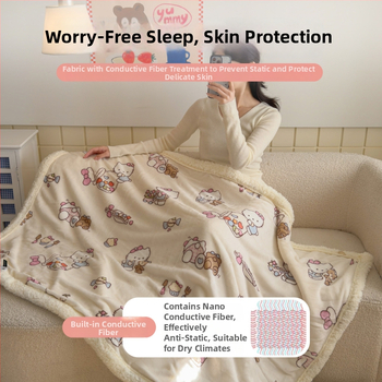 Deka od koralnog fleesa za krevet, lagani luksuzni stil, težina 80–100 g, materijal: Drugo