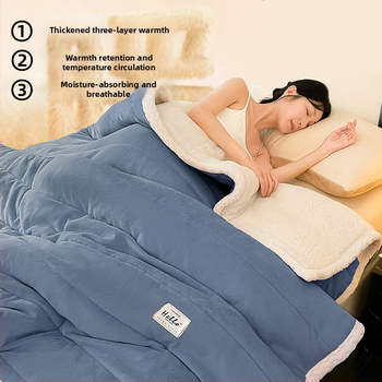 Debela deka od mliječnog velura za sofu, topla i nježna na dodir