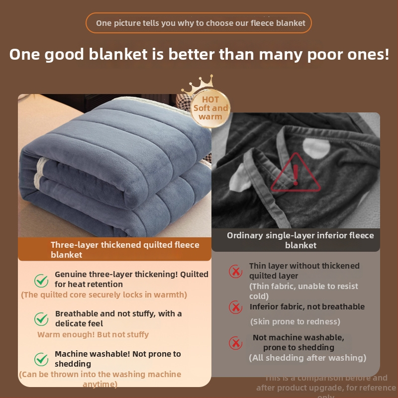 Debela deka od mliječnog velura za sofu, topla i nježna na dodir