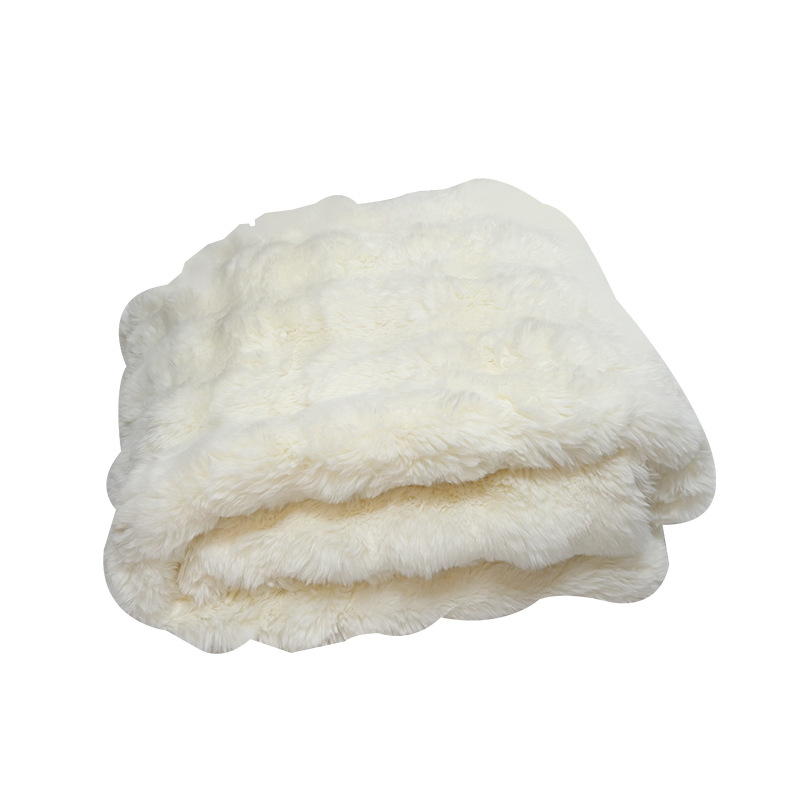 Poliester flanel deka, 300–500 g, prilagodljiva, jednobojni uzorak, pogodna za sve sezone