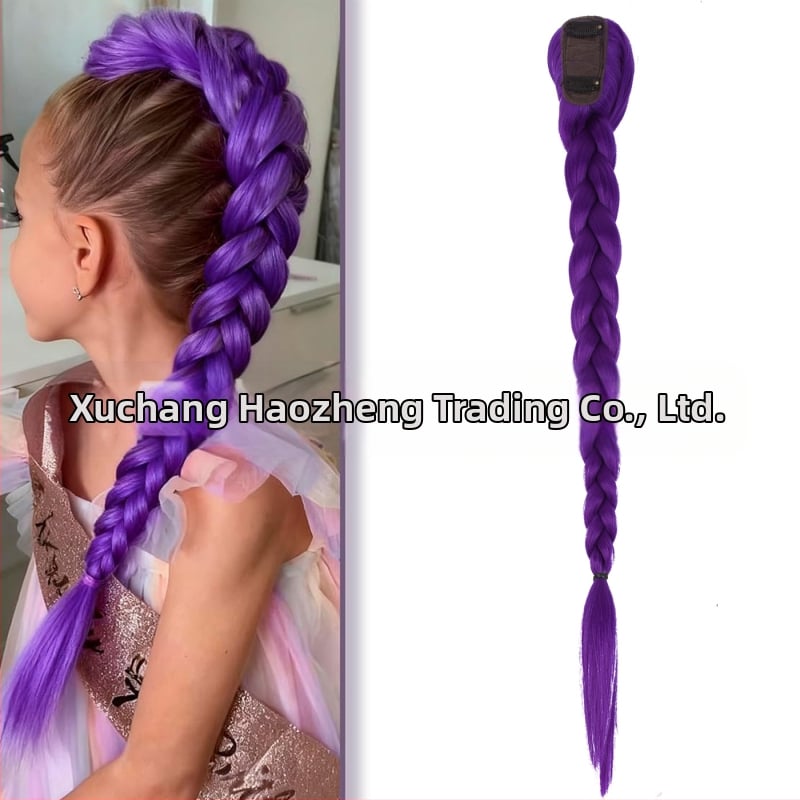 Cosplay perika s pletenicama i repom – vlakna otporna na toplinu, mehanička konstrukcija