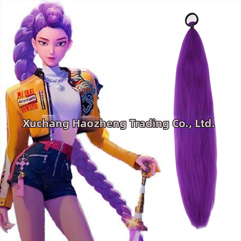 Cosplay perika s pletenicama i repom – vlakna otporna na toplinu, mehanička konstrukcija