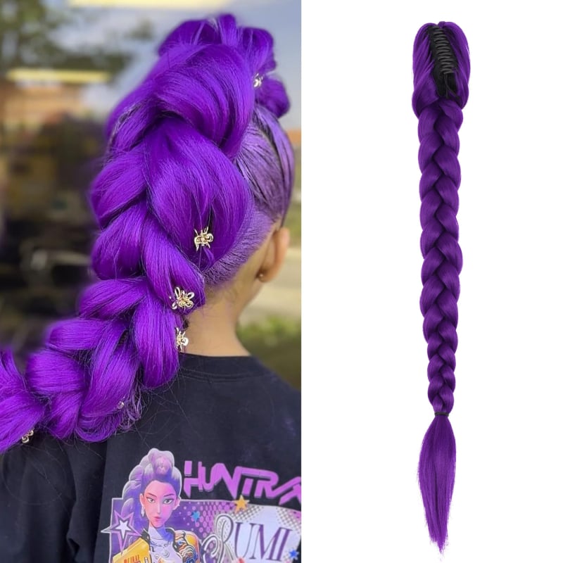 Cosplay perika s pletenicama i repom – vlakna otporna na toplinu, mehanička konstrukcija