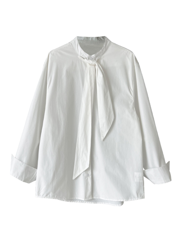 Košulja – 95% pamuk, labavi kroj, polo ovratnik, dugi rukavi, japansko-korejski casual stil