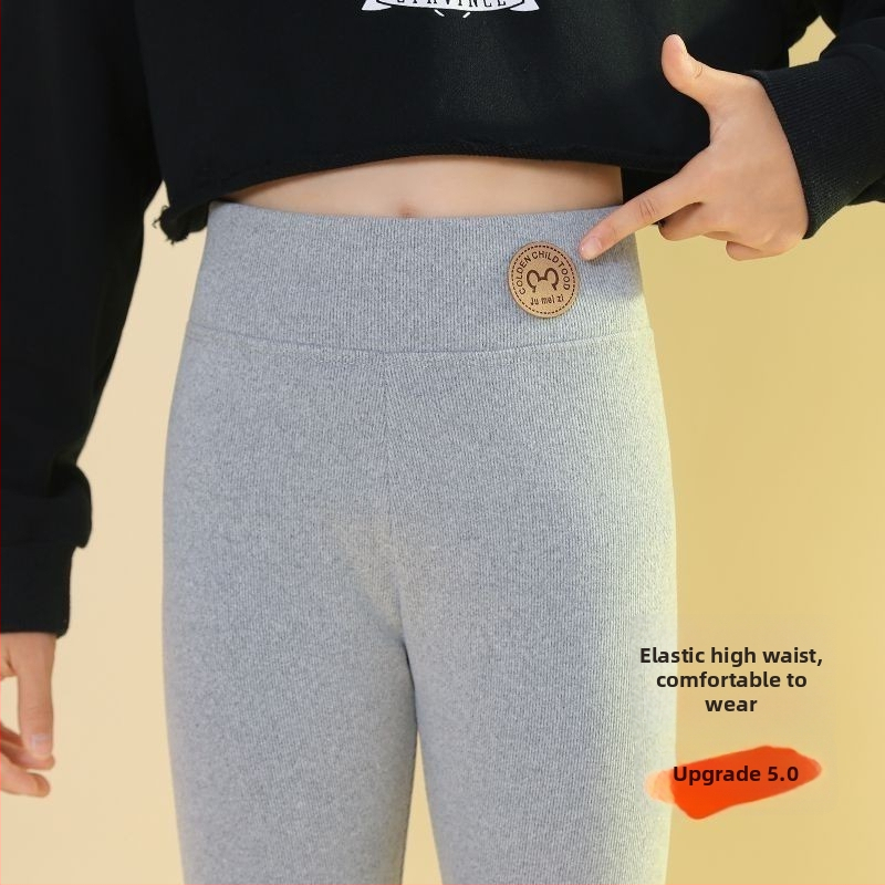 Dječje zimske hlače od pamuka s flis podstavom, 70–80% pamuka, za dob 3–8 godina, Zimsko izdanje 2025