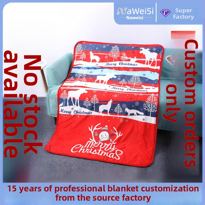 Navis koralna pliš deka s motivom crtanih likova, 300 g/m², proljeće i jesen, prilagodljivo nacrtima