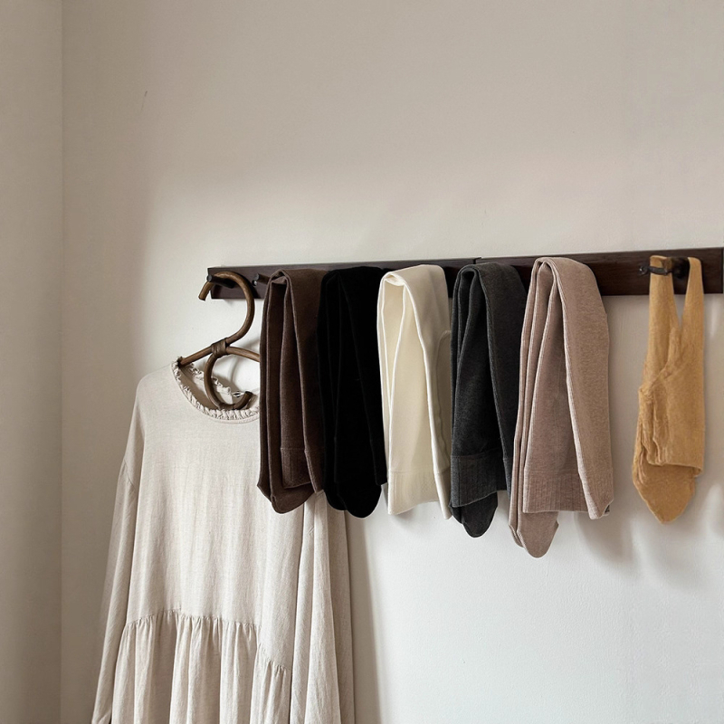 Dječje flis legice za djevojčice – 80% pamuka, elastični pojas, bez otvora u preponama, zima 2025