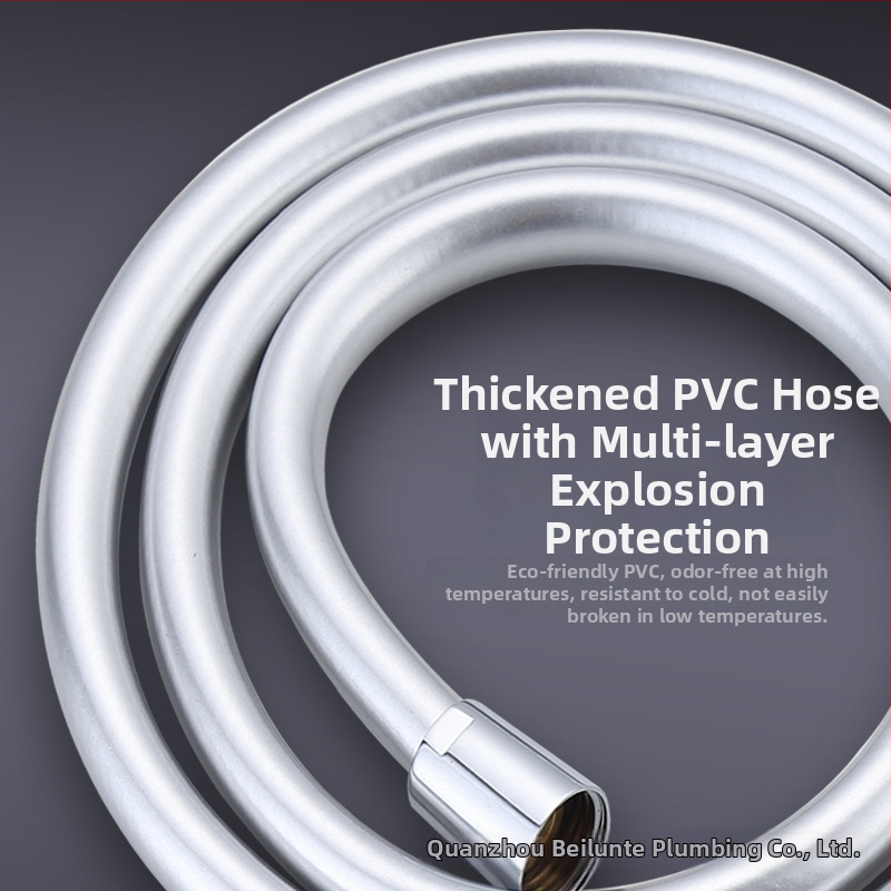 PVC universal ντους σωλήνας με αντιμπλέξ σχεδίαση, μοντέλο BL-8001, σπειροειδής σύνδεση