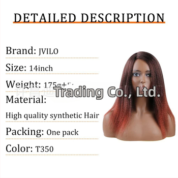 Egzotična duga ravna perika, model DBK-003, materijal kose: domaće svila, bojanje bez topline