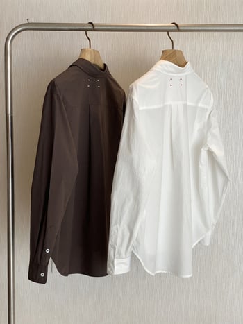 Košulja, kardigan-stil, pamuk tkanina, dugi rukavi