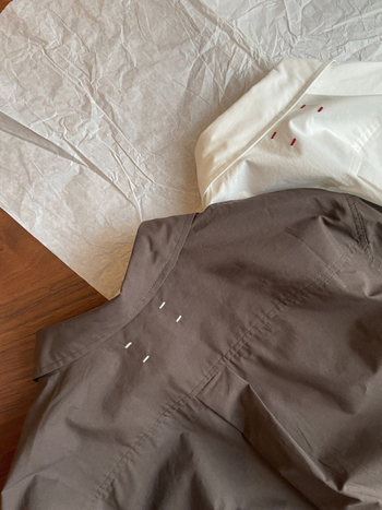 Košulja, kardigan-stil, pamuk tkanina, dugi rukavi