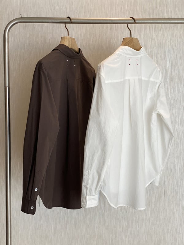 Košulja, kardigan-stil, pamuk tkanina, dugi rukavi