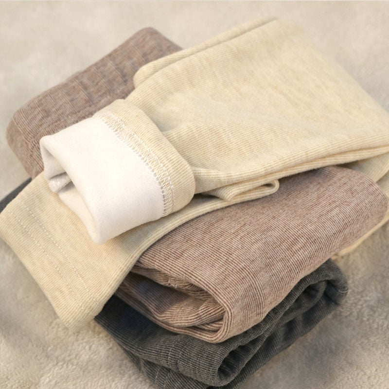 Flisane tople hlače za bebe i djecu, unutarnje dugačke hlače, poliester 72,5% smjesa, za proljeće i jesen