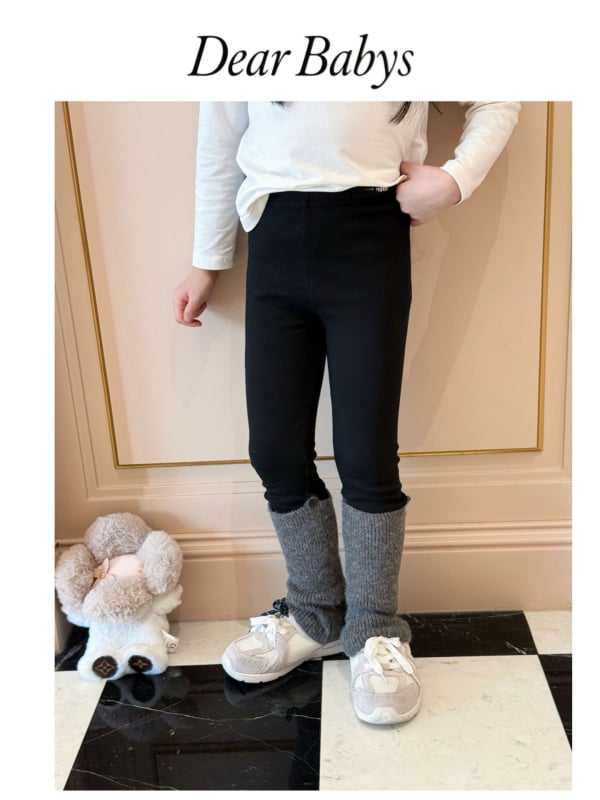 Set za djevojčice jesen-zima s odvojivim čarapama-leggings, 80% pamuka, DEAR BABYS, za djecu 8+ godina, proljeće i jesen