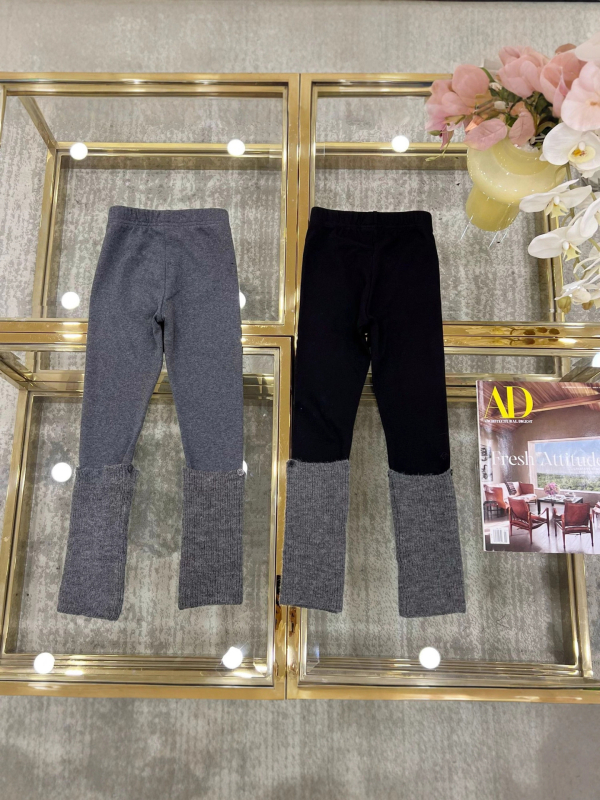 Set za djevojčice jesen-zima s odvojivim čarapama-leggings, 80% pamuka, DEAR BABYS, za djecu 8+ godina, proljeće i jesen