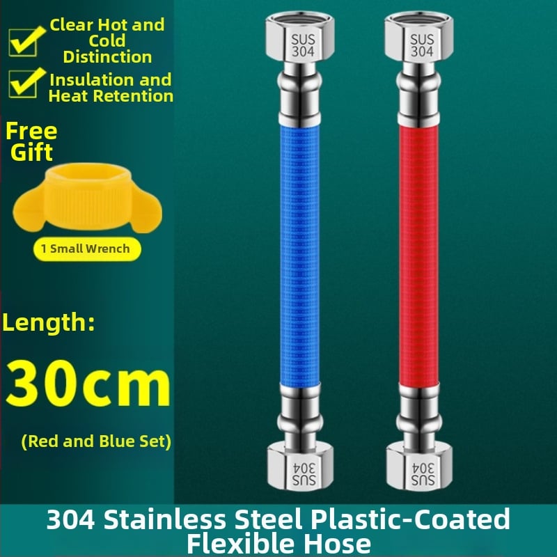 304 ανοξείδωτος χάλυβας κυματοειδής σωλήνας εισόδου νερού για θερμαντήρα αερίου, σπειροειδής εγκατάσταση, τυπική πίεση, τυπική θερμοκρασία