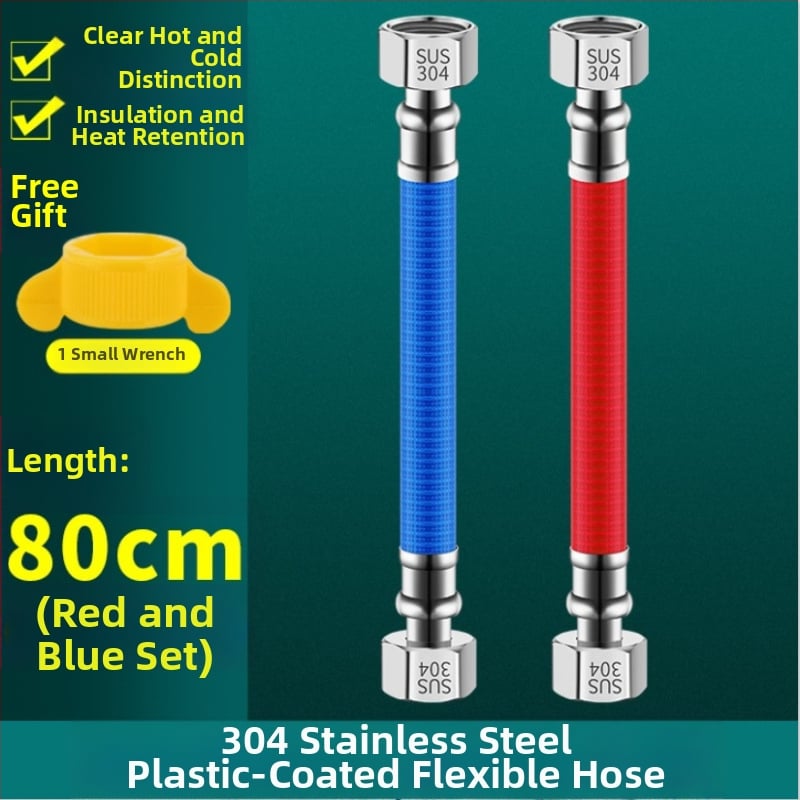 304 ανοξείδωτος χάλυβας κυματοειδής σωλήνας εισόδου νερού για θερμαντήρα αερίου, σπειροειδής εγκατάσταση, τυπική πίεση, τυπική θερμοκρασία