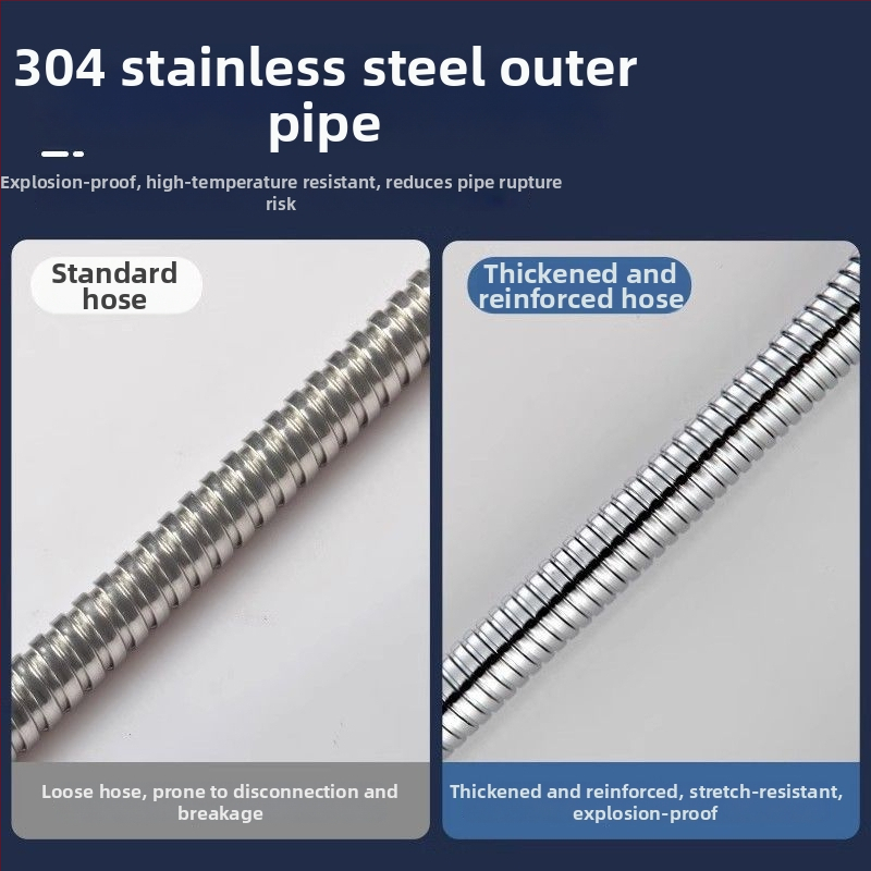 Σωλήνας επέκτασης βρύσης για μπαλκόνι/μπάνιο με ψεκαστήρα – ABS υλικό, CE πιστοποιημένο, Μοντέλο Default