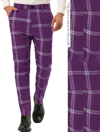 Muške hlače ravnog kroja, pamuk–poliesterska smjesa (96% poliestera), lagani poslovni stil, digitalni otisak, pogodne za sve sezone.