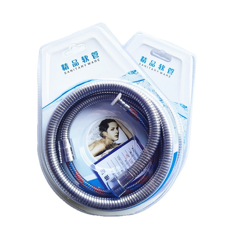 Σωλήνας ντους με κατασκευή από ανοξείδωτο ατσάλι και ψευδάργυρο, κατασκευή με συρματοειδή σχεδίαση, μοντέρνο μινιμαλιστικό στυλ, χειροκίνητη εγκατάσταση