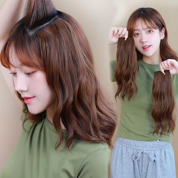 Dvoklipni špiralni dio kose za volumen, visoko temperaturna žica, volumen perika