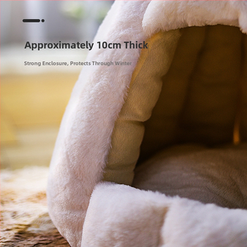 Da Da Bear Gnijezdo za pse – Plišani PP pamuk s imitacijom zečića