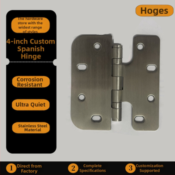 Šarka od nehrđajućeg čelika s brušenom površinom, Redley marka, moderan stil jednostavnosti