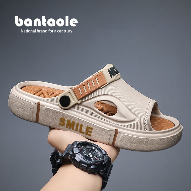 Sandale pentru bărbați: Antiderapante, Ultra-ușoare, Talpă căptușită, Închidere cu cataramă, Talpă EVA pentru activități în aer liber și condus