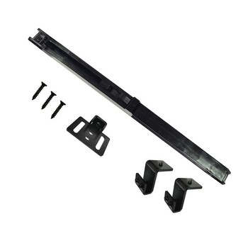 Amortizer za štalska vrata, bez bušenja, material plast-čelik (PVC), završna obrada sprej plastika, model Damper, marka Zuo Fei