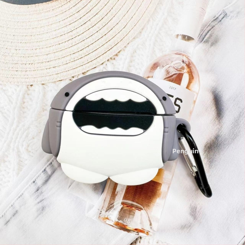 Szilikon fülhallgató tok – puha tok Cartoon dizájnnal vivoTWS3e, vivoTWS3i és vivoTWSA3 modellekhez (Anyag: Szilikon; Stílus: Puha tok, Cartoon dizájn; Kivitelezés: Gyanta csepp, Relif; Kompatibilis modellek: vivoTWS3e, vivoTWS3i, vivoTWSA3)