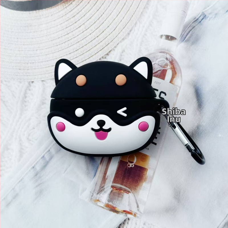 Szilikon fülhallgató tok – puha tok Cartoon dizájnnal vivoTWS3e, vivoTWS3i és vivoTWSA3 modellekhez (Anyag: Szilikon; Stílus: Puha tok, Cartoon dizájn; Kivitelezés: Gyanta csepp, Relif; Kompatibilis modellek: vivoTWS3e, vivoTWS3i, vivoTWSA3)